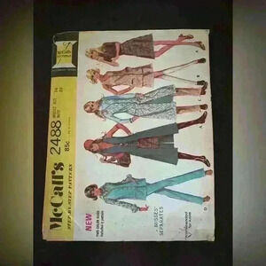 Vintage 1960s 1970s sewing pattern